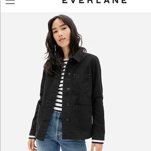 Everlane Chore Jacket / Women’s Black Shacket